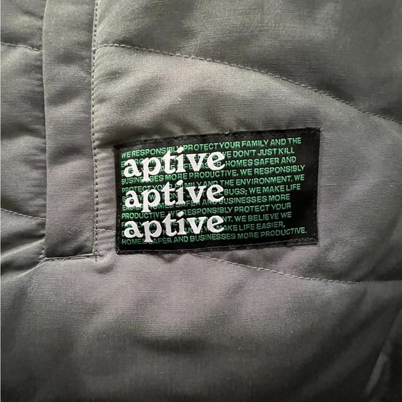 APTIVE Gray Hooded Ski Jacket XL - Picture 11 of 12